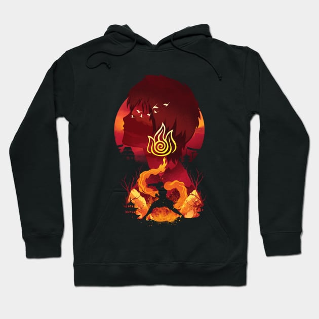 Fire Nation Hoodie by DANDINGEROZZ